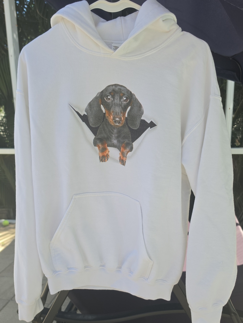 DACHSUND White Hoodie